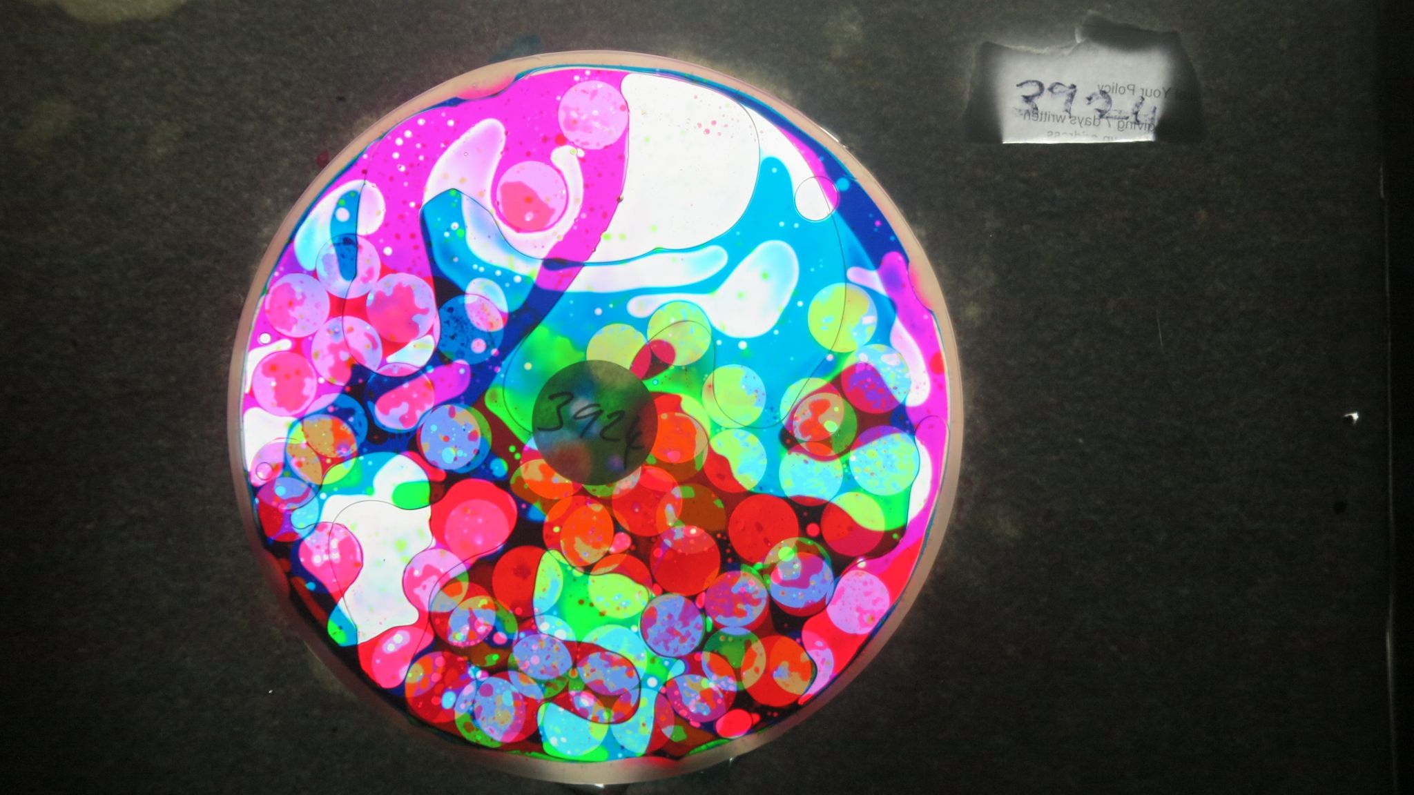 BV3924 bubble vision oil wheel